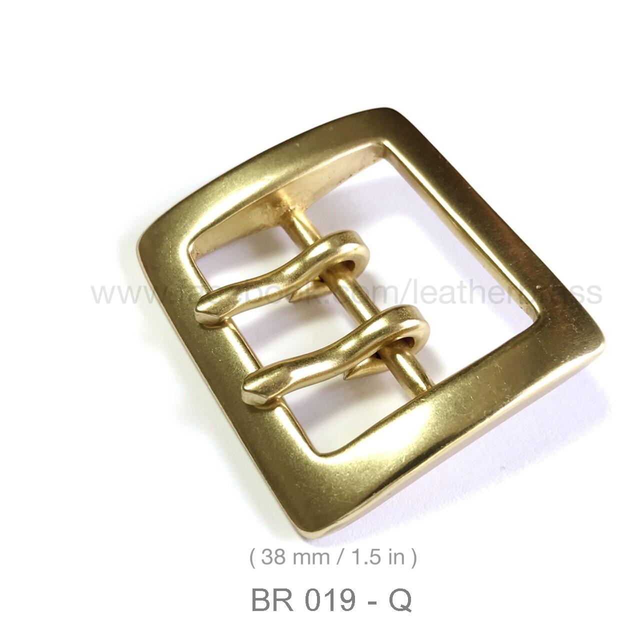 BR019-Q หัวเข็มขัดทองเหลือง ขนาด 38มิลหรือ 1.5นิ้ว **ราคาต่อชิ้น**
