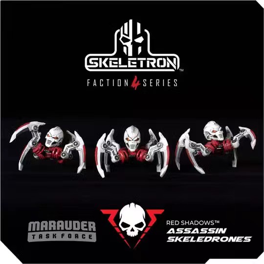 [สั่งจอง]ROBOSKULL MKII & 4" BLOOD WOLF PILOT