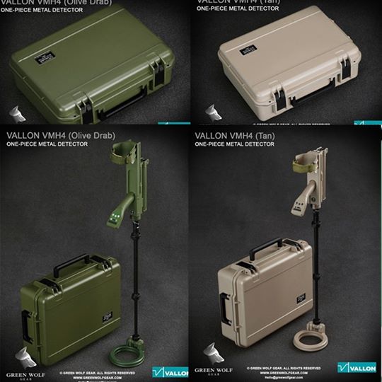 [สั่งจอง]ครื่องตรวจจับวัตถุระเบิด มีสองสีให้เลือก 1/6 GWG010 VALLON VMH4 2