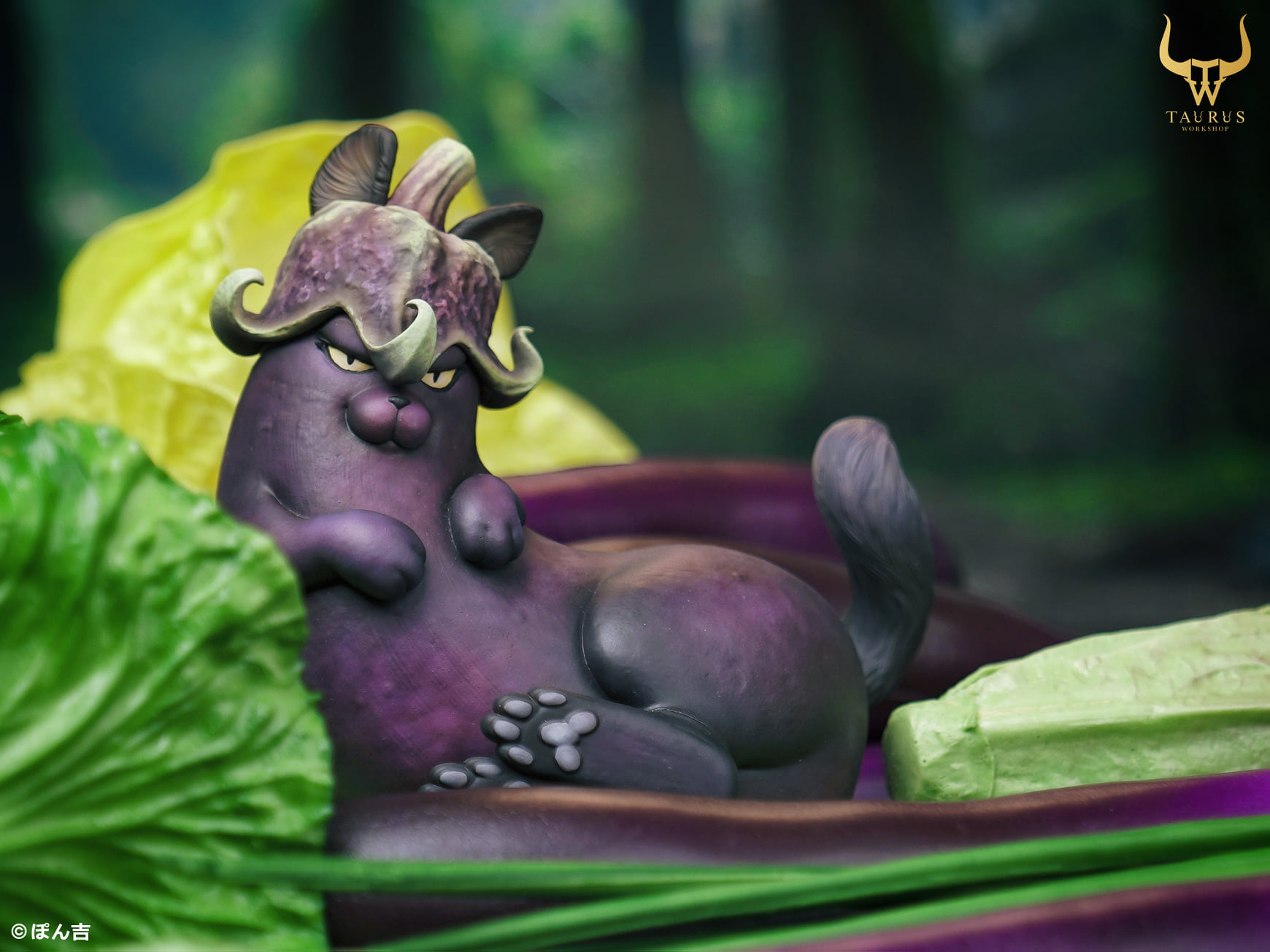 [สั่งจอง]Taurus Workshop - [Vegetables Fairy] Cat Eggplant Onyasu