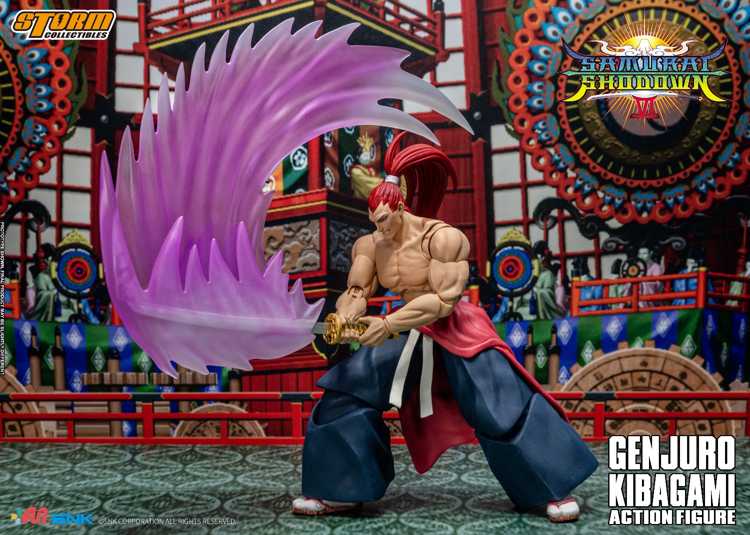 [พร้อมส่ง] Storm Toys SNSS04 1/12 : GENJURO KIBAGAMI