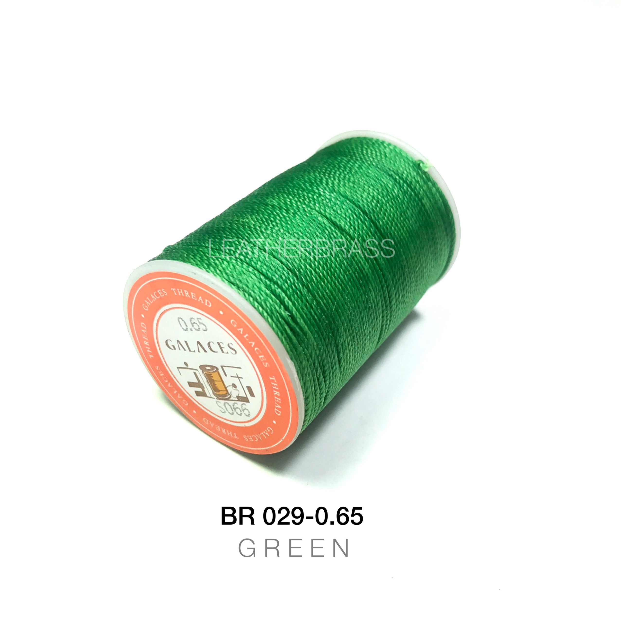 TT029-065 ด้ายโพลีเอสเตอร์ Polyester 0.65 ด้ายเย้บหนัง อุปกรณ์งานหนัง leatherbrass**ราคาต่อชิ้น**
