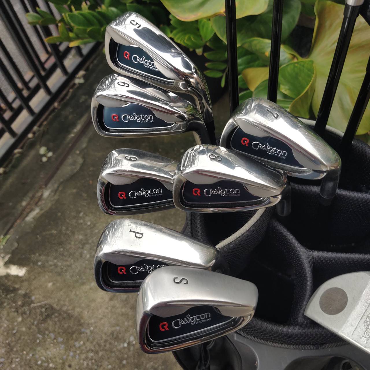 ไม้กอล์ฟครบชุด CRAIGTON OF SCOTLAND พร้อมออกรอบ หัวไม้เบต้าไทเทเนี่ยมตีไกลมาก ได้ถึง 4 หัว