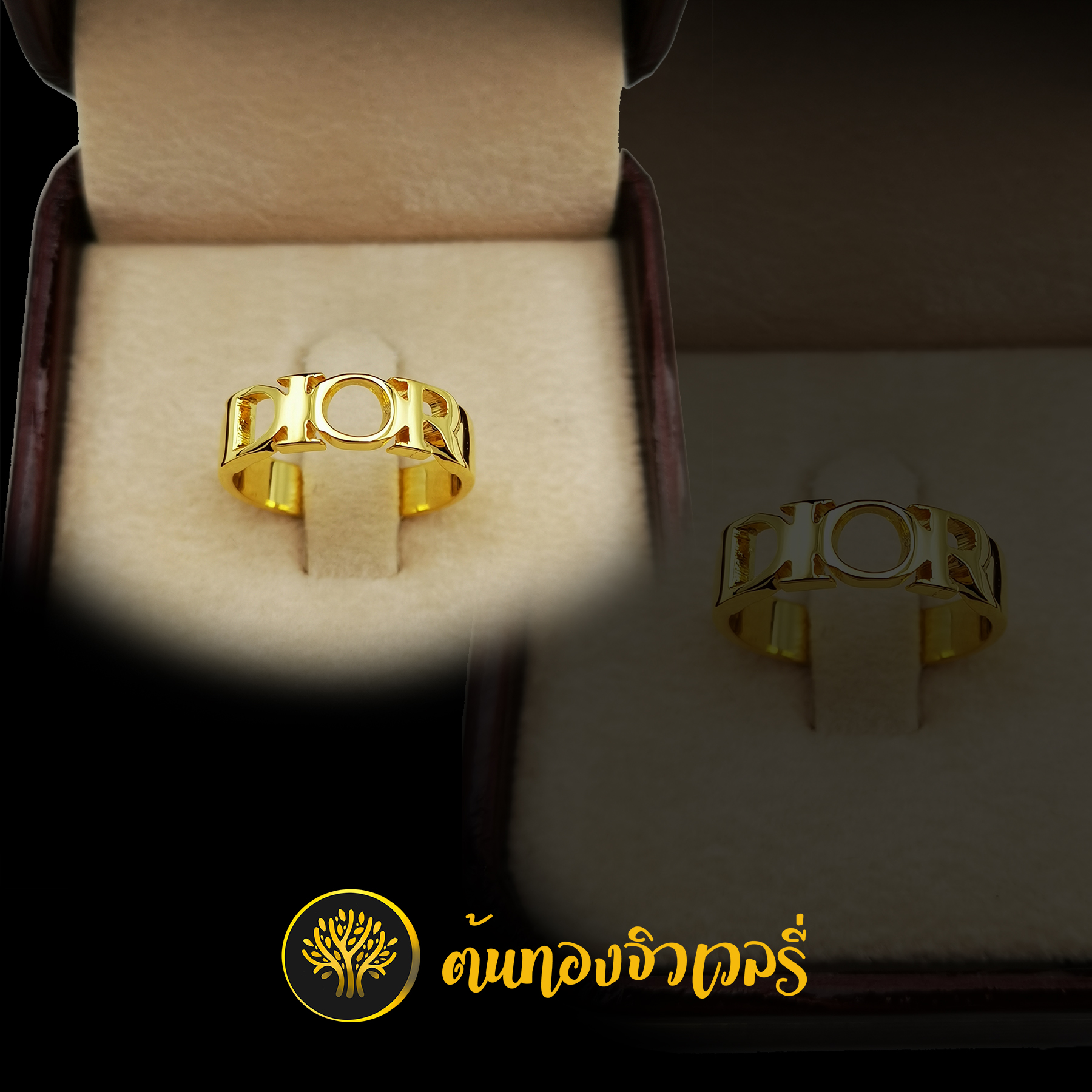 แหวนตัวอักษร เรียบๆ ตัวอักษรงานเลื่อยมือ งานดีเวอร์ๆเลยน้าาา