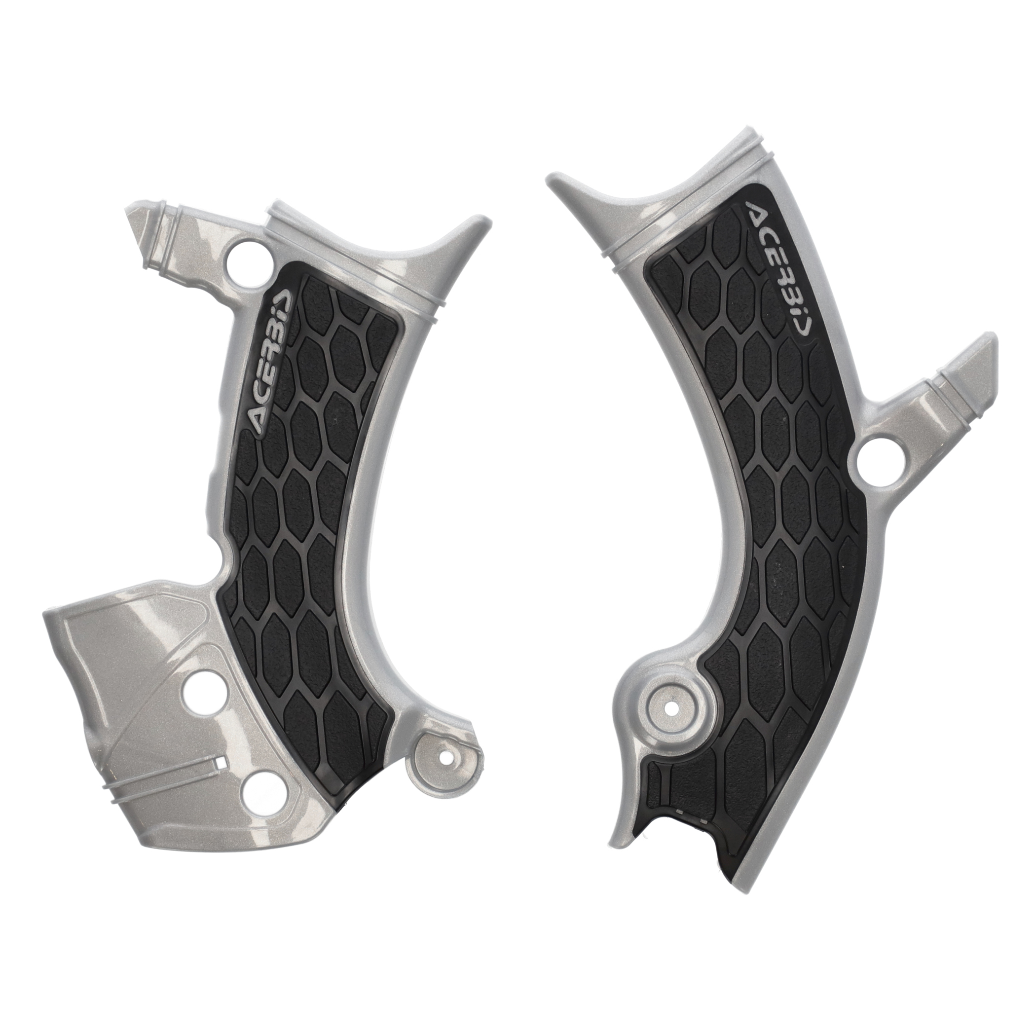 การ์ดเฟรม Acerbis X-grip Frame Protector Grey/Black - YZ250F/FX 24-25,FX 25, YZ450F/FX 23-25