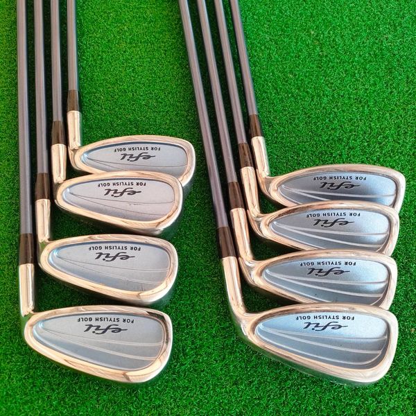 **ไม้กอล์ฟสำหรับผู้หญิง** ชุดเหล็ก MIZUNO EFIL LADY มีเหล็ก 4 - 9 เเละ PW SW ก้าน EFIL FOR STYLISH GOLF FLEX LADY