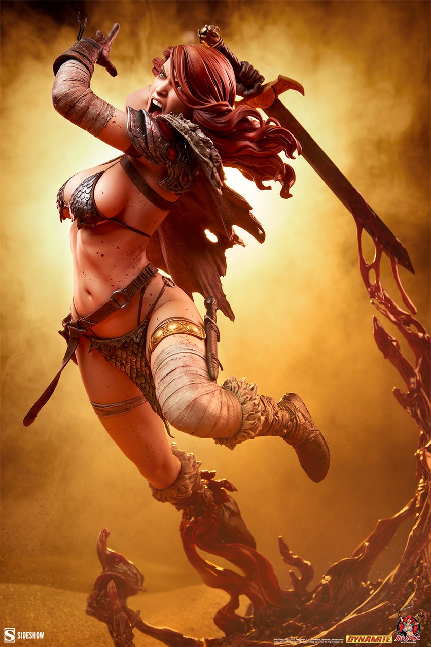 [สั่งจอง] Sideshow : Red Sonja : A Savage Sword