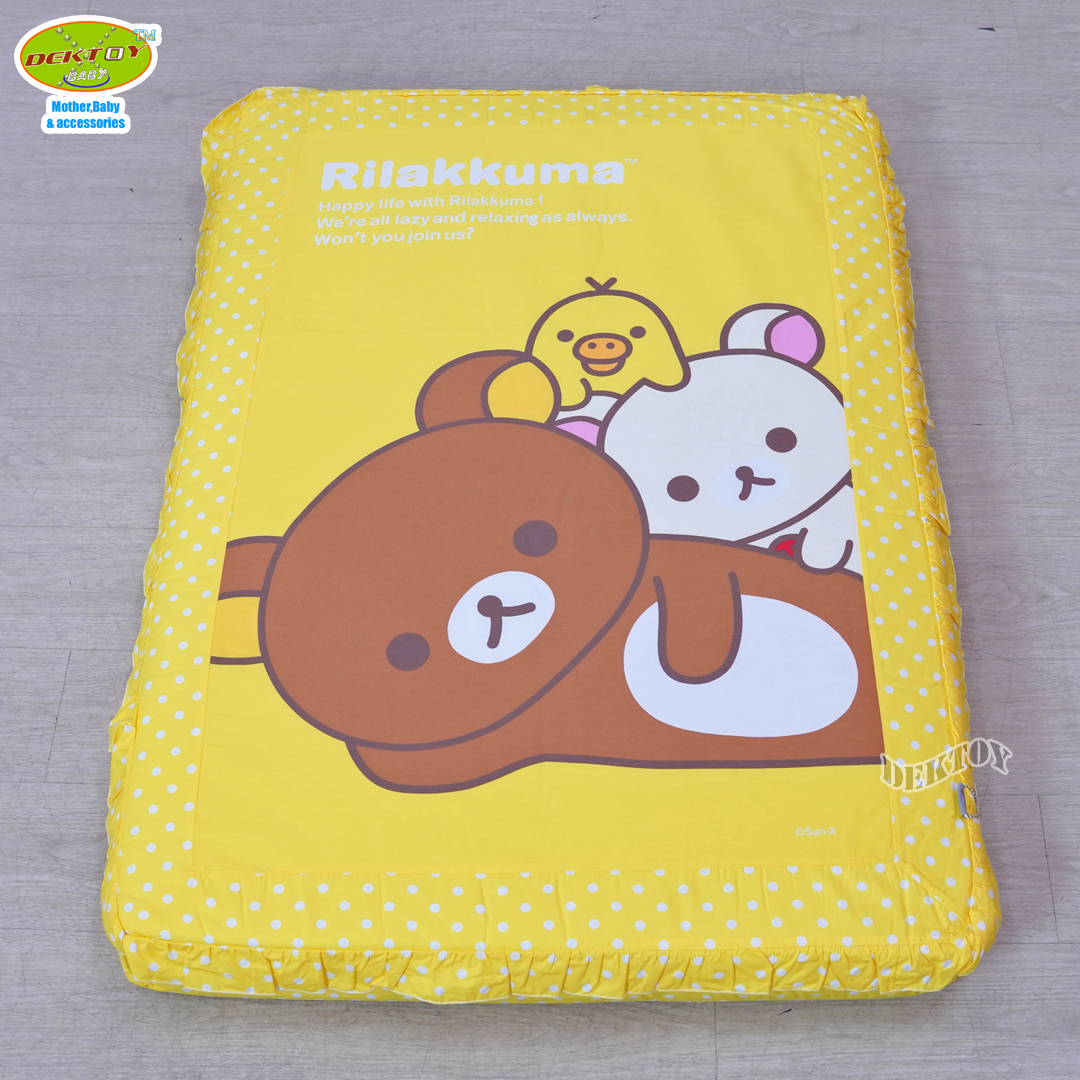 Papa ปาป้า ที่นอนเด็กเบาะฟองใย ริลัคคุมะ ไซส์ใหญ่พิเศษ นุ่มนิ่ม รุ่น RLK-H08