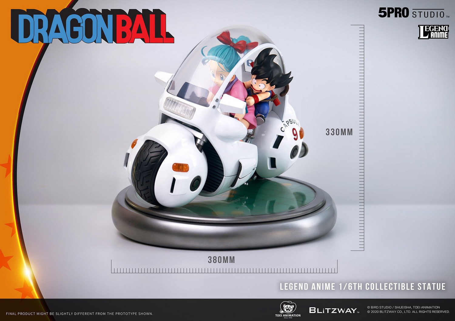 [สั่งจอง] 5PRO STUDIO X BLITZWAY 5PRO-LA-70201 1/6 SCALE : BULMA'S HOI-POI CAPSULE NO.9 BIKE
