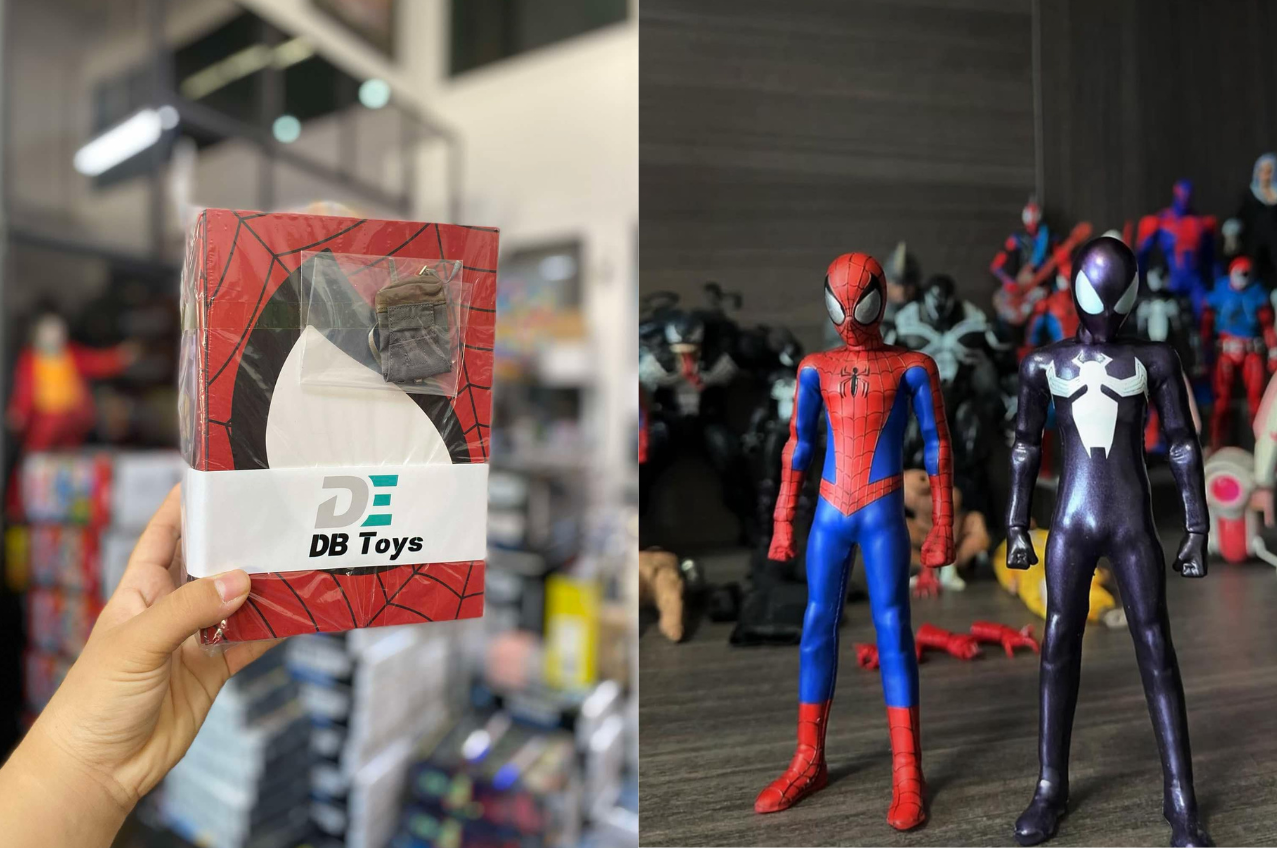 [พร้อมส่ง]6in_studio X dbtoys 1/12 : Ultimate Spiderman - Red & Black