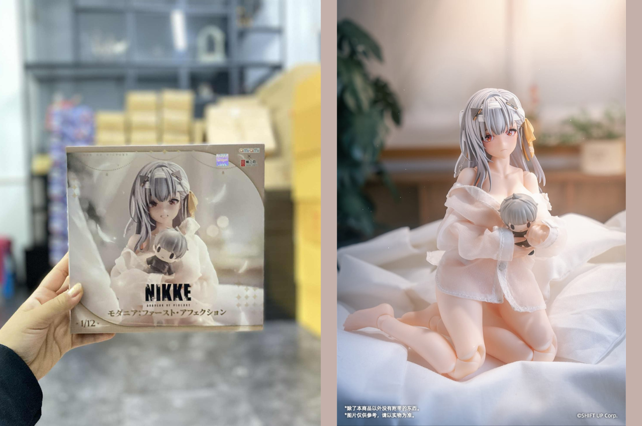 [พร้อมส่ง] AmiAmi x SNAIL SHELL 1/12 : Goddess of Victory: Nikke - Modernia (First Affection ver.)