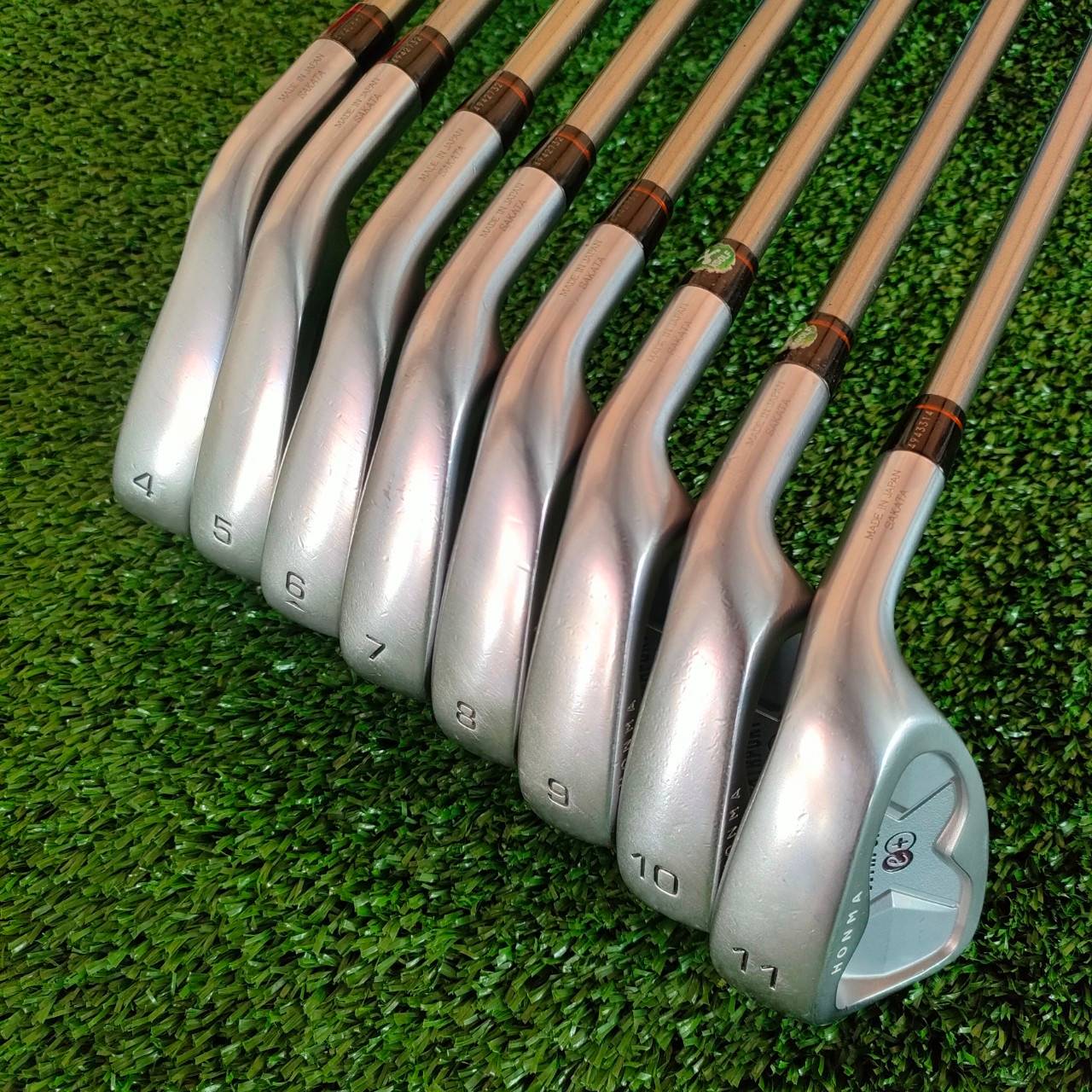 ชุดเหล็ก HONMA ATHPORT E+ มีเหล็ก 4 - 11 FORGED CAVITY ก้าน ATHPORT FLEX R เหล็กสุดพิเศษจาก HONMA