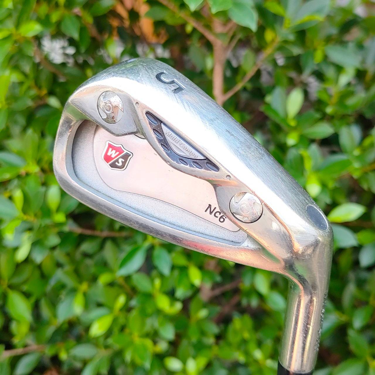 ชุดเหล็ก WILSON STAFF Nc6 มีเหล็ก 5 - 9 เเละ PW ก้าน N.S.PRO 850GH FLEX S ชุดนี้เป็นชุดพรีเมี่ยมของ WILSON เป็นชุดเหล็กหน้าเด้ง ตีไกลกว่าปกติ