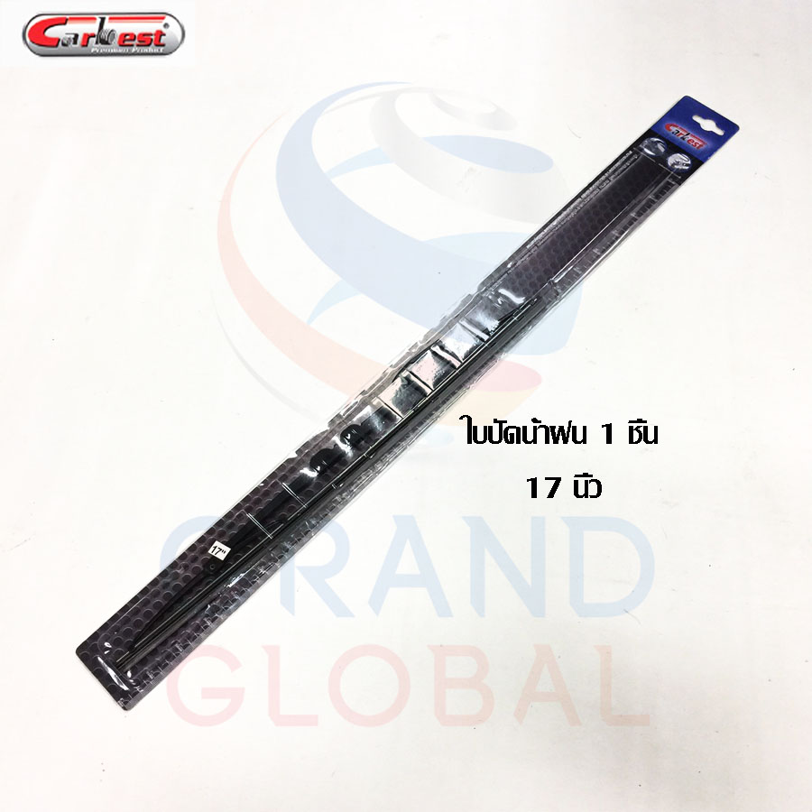 CARBEST car wiper blade ใบปัดน้ำฝน ก้าน ใบปัด น้ำฝน พร้อม ยาง ยางปัดน้ำฝน รถยนต์ แกนเหล็ก คุณภาพดี คุ้ม ประหยัด 1 ชิ้น