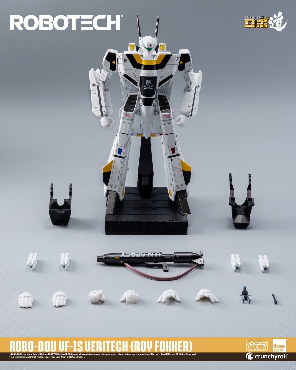 [สั่งจอง]Threezero 3Z03050W0 8" : Robotech ROBO-DOU ROBOTECH VF‐1S Veritech
