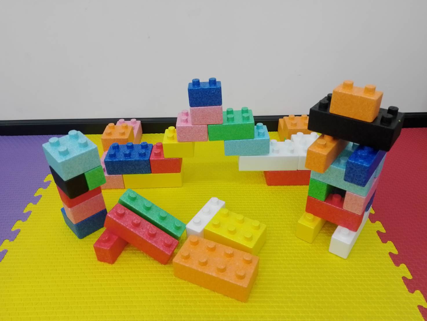 บล็อกเลโก้โฟม EPP บล็อกโฟมยักษ์ (1 ชุด 42 ชิ้น) ตัวต่อใหญ่ พร้อมส่ง