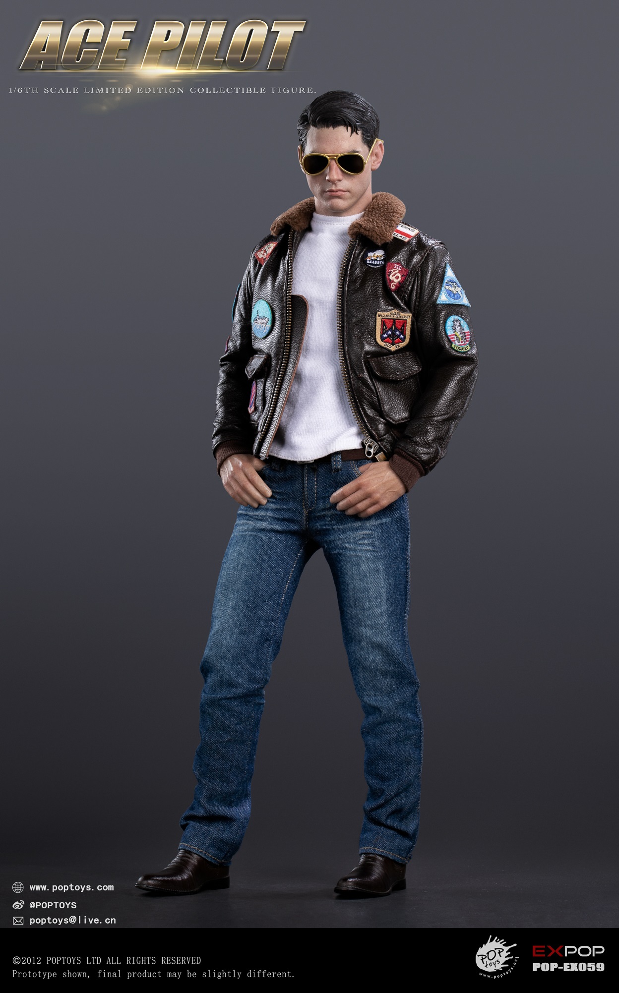 [สั่งจอง]POPTOYS 1/6 : ACE Pilot