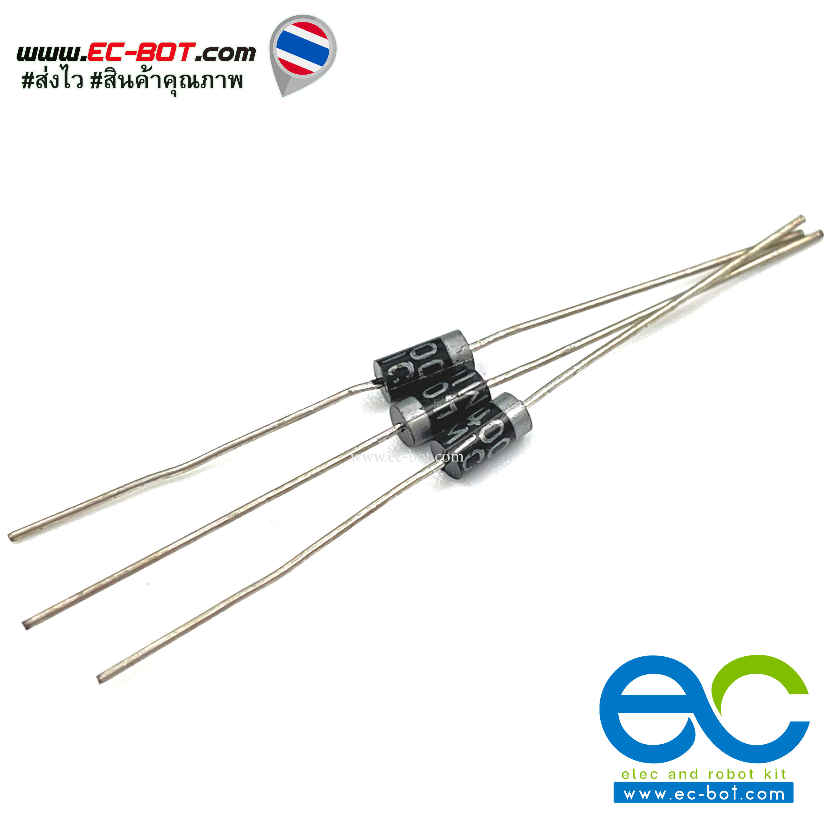 ไดโอด 1N4007 Diode 1N4007 1A 1000V Rectifier Diode
