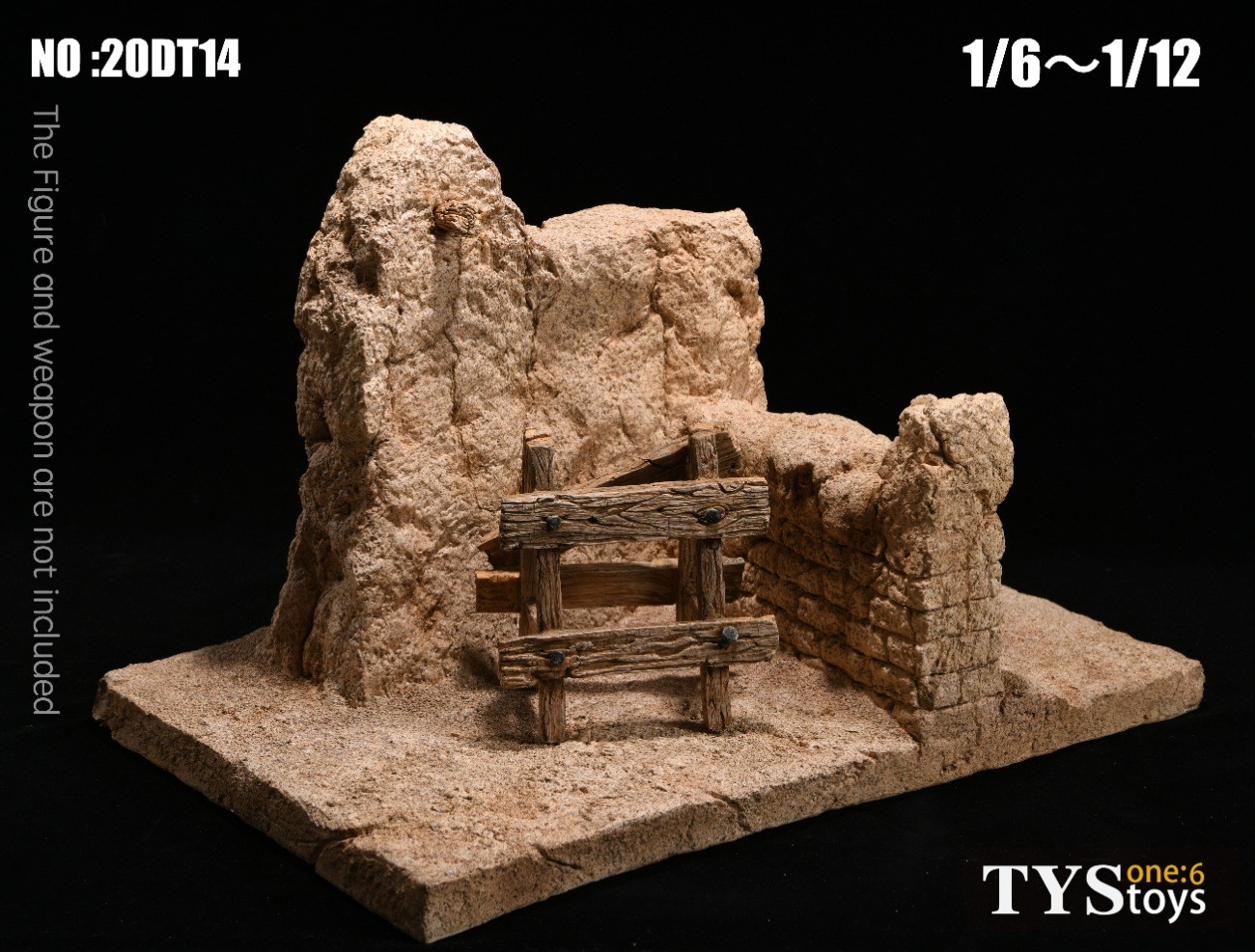 [สั่งจอง]TYSTOYS 20DT14 1/6 - 1/12 : The ruins of the wall