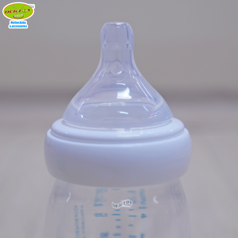 NEW-Natur ขวดนมเนเจอร์ สมาร์ทไบโอมิมิค PP 5 ออนซ์ จุกไม่ดูดไม่ไหล 1 ขวด