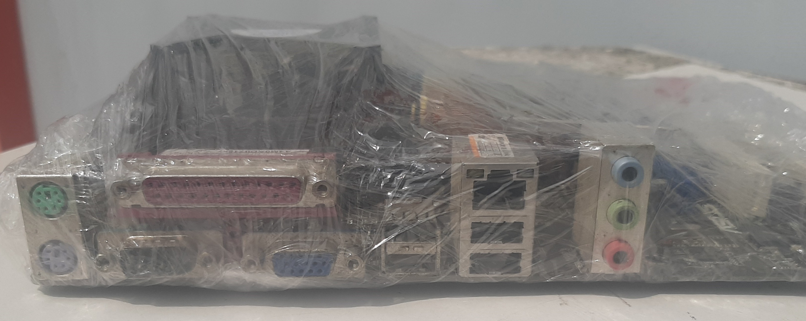 เมนบอร์ด มือสอง ประกันร้าน 15 วัน ASUS P5KPL-AM/PS Socket 775 พร้อมฝาหลัง