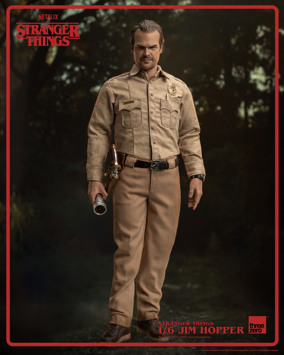 [สั่งจอง]Threezero 3Z05150W0 1/6 : Stranger Things - Jim Hopper (Season 1)