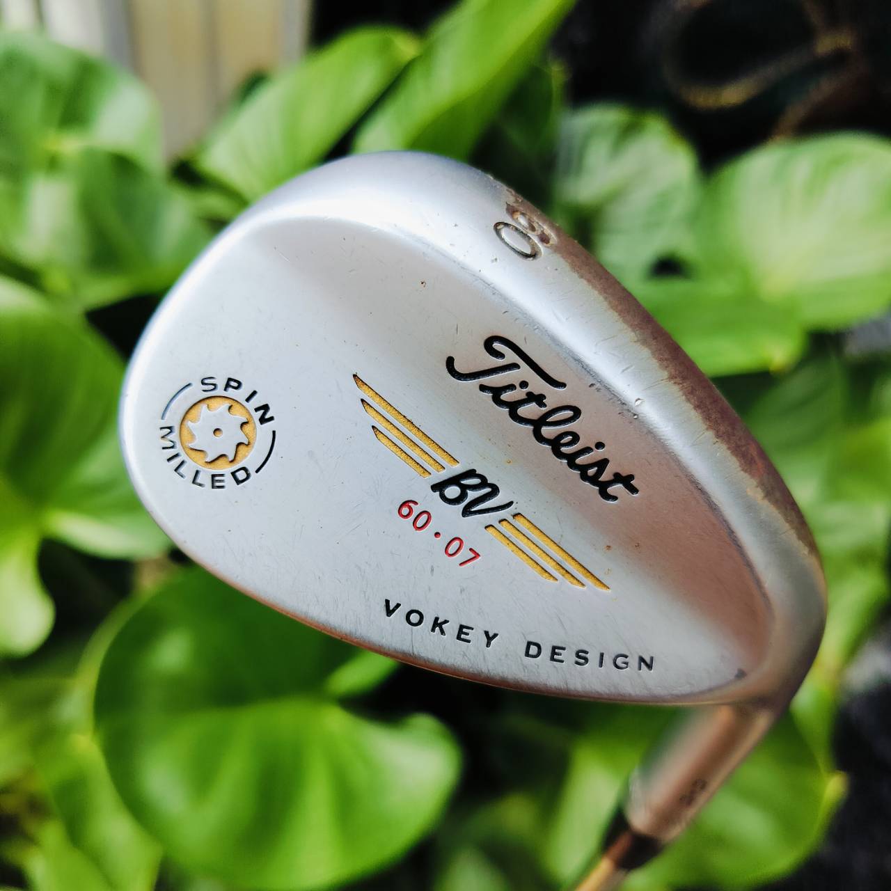 WEDGE Titleist VOKEY DESIGND องศา 60 BOUNCE 7 WEDGE FLEX ตัว SPINMILLED ตกหยุดๆถอยๆเลยค่ะ ต้นตำหรับ ของดี ราคาดีเลยค่ะ ไม้กอล์ฟพรีเมี่ยมมือสอง ของแท้ By NakaraLuxurious