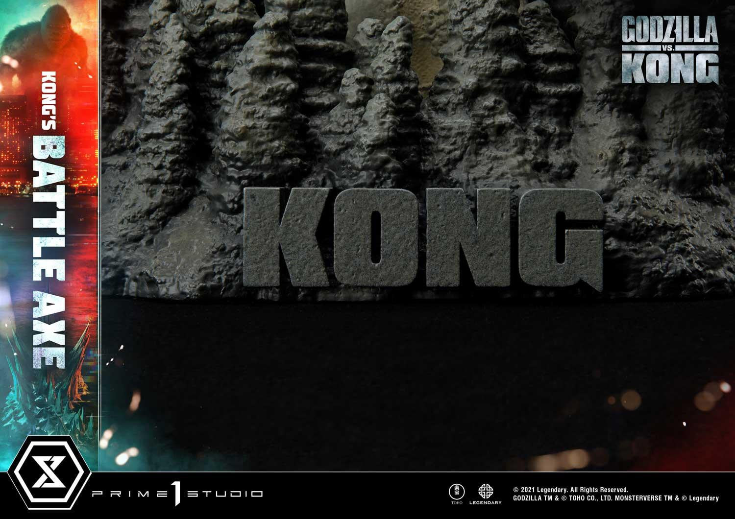 [สั่งจอง]Prime 1 Studio LSGVK-03: Kong’s Battle Axe (Godzilla vs Kong)