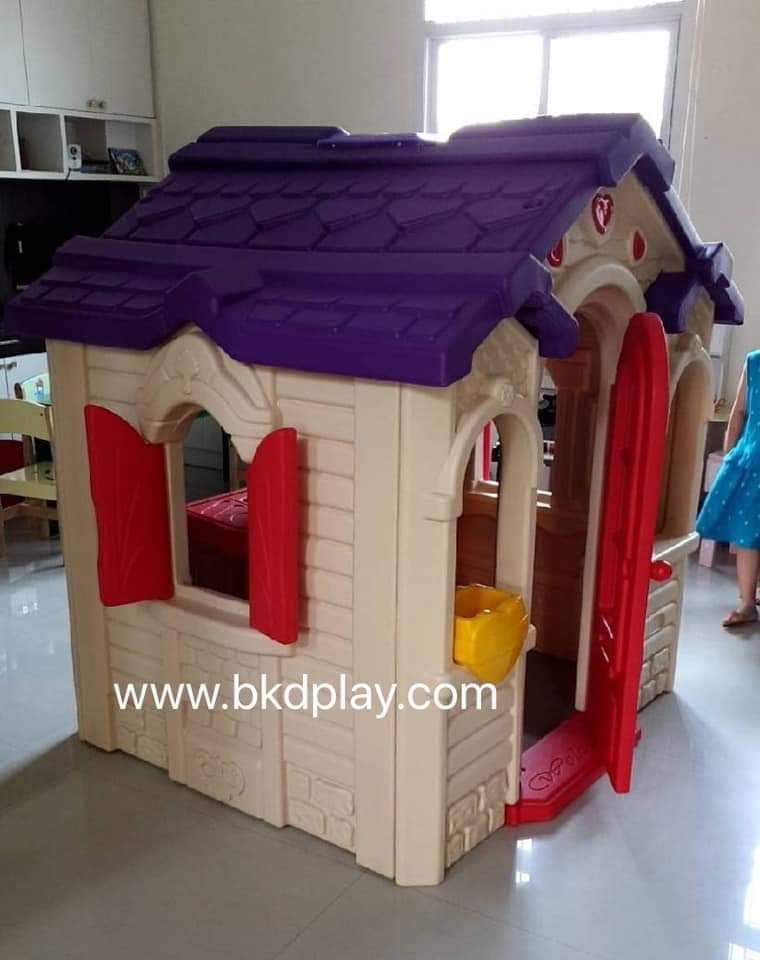 ส่งฟรี! บ้านเจ้าหญิงสีขาวม่วง บ้านของเล่น ,บ้านเด็ก ,บ้านพลาสติกของเล่นเด็ก,พร้อมส่ง