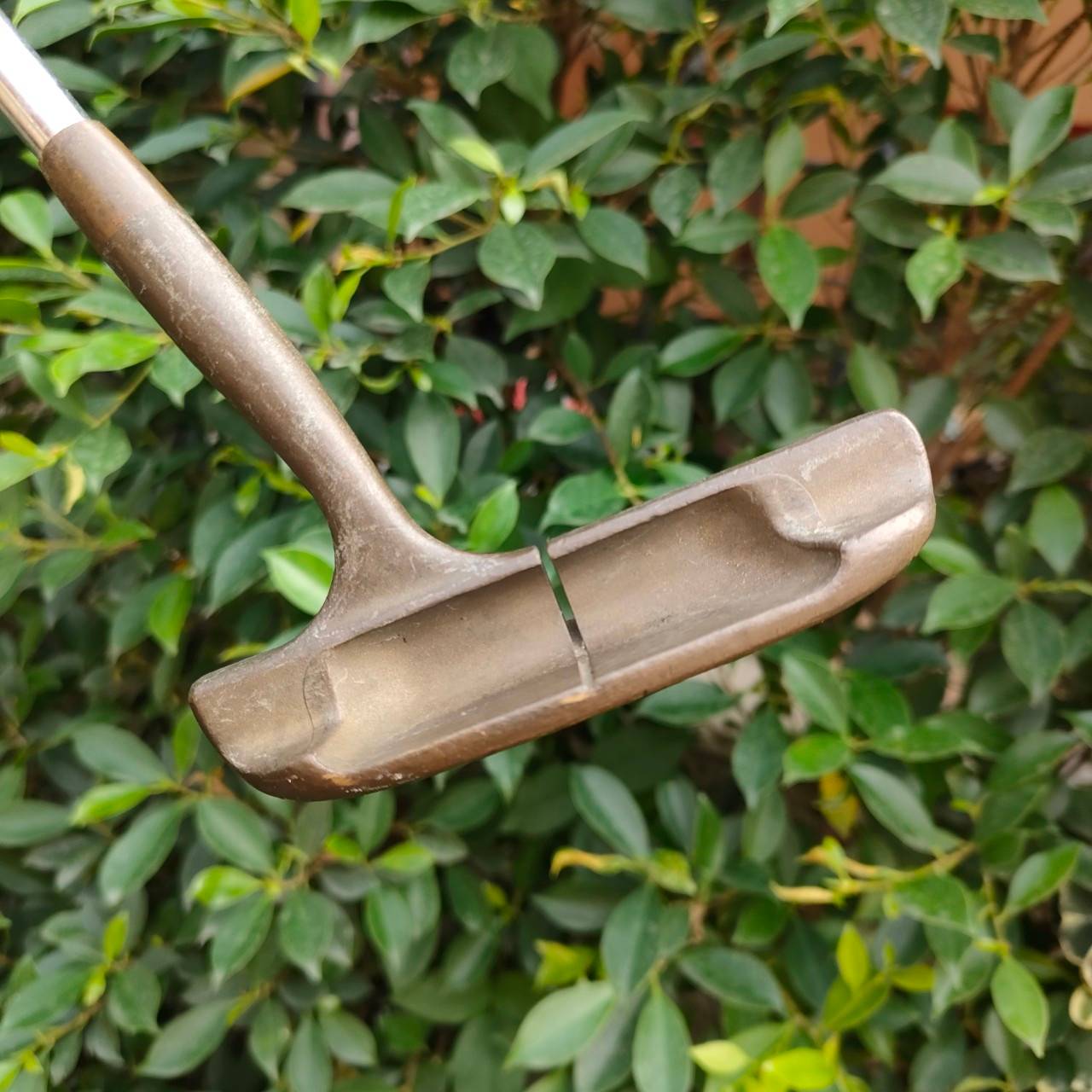 PUTTER RAY COOK S.A. TWXAS MG-2 PATENTED ความยาว 35 นิ้ว วัสดุทองแดงพิเศษ ผ่ากลางหน้าไม้สุดๆ