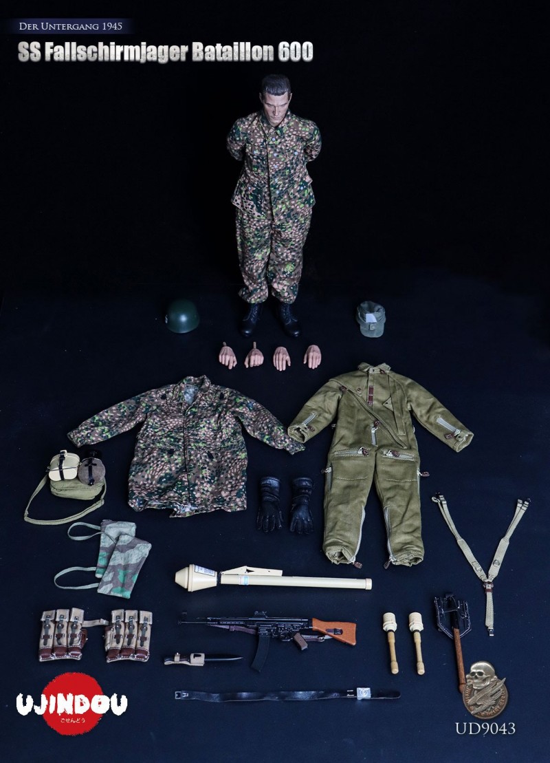 [สั่งจอง]UJINDOU UD9043 1/6 : SS Fallschirmjager Bataillon 600 Der Untergang 1945