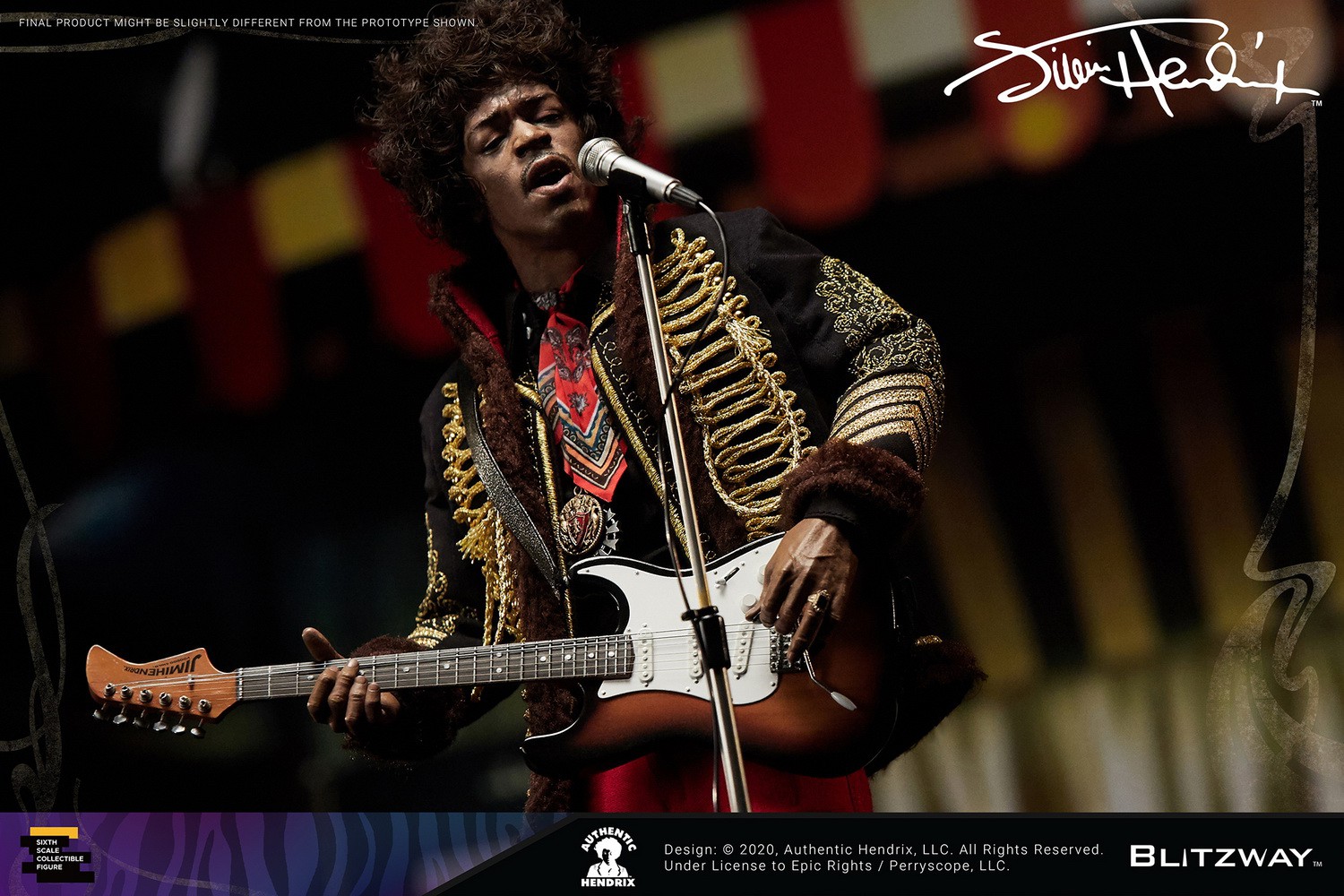[สั่งจอง] BLITZWAY BW-UMS 11201 1/6 Scale : Jimi Hendrix