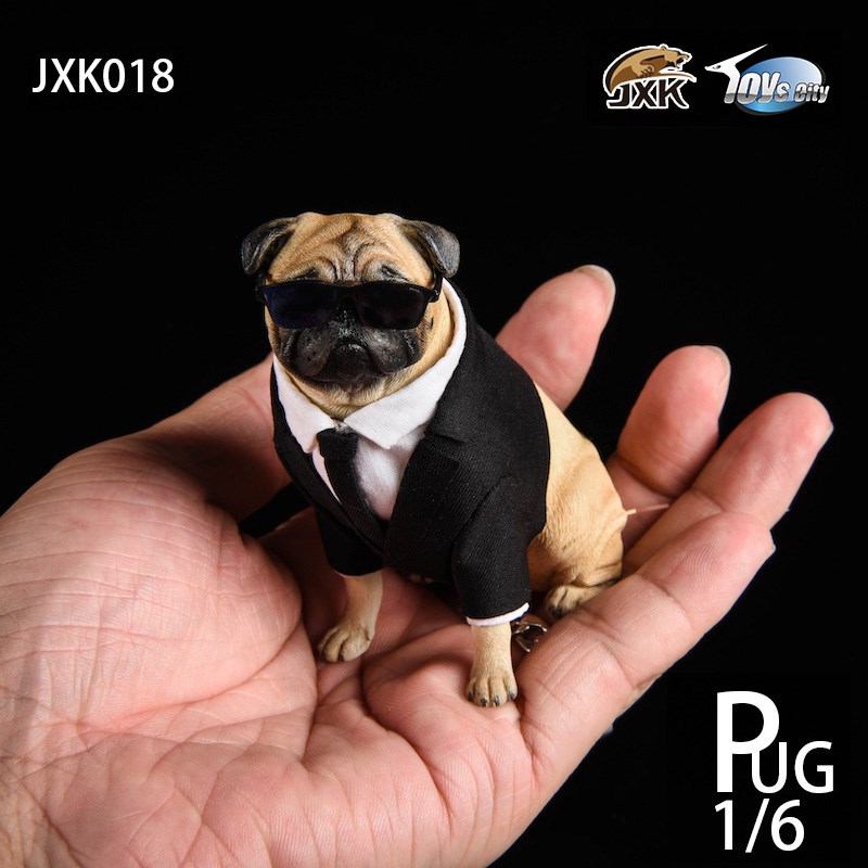 [สั่งจอง]JXK 1/6 JXK018 pug in Black-FRANK