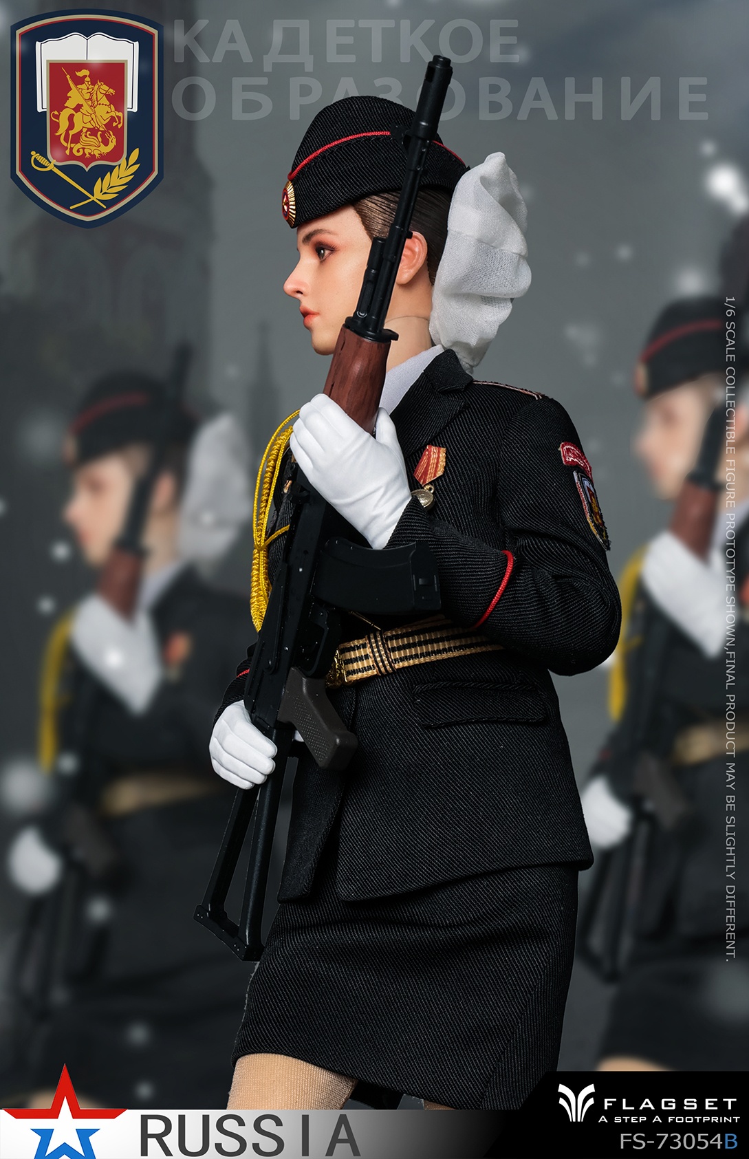 สั่งจอง]FLAGSET 1/6 : Russian Female Soldiers - Toxtoysshop