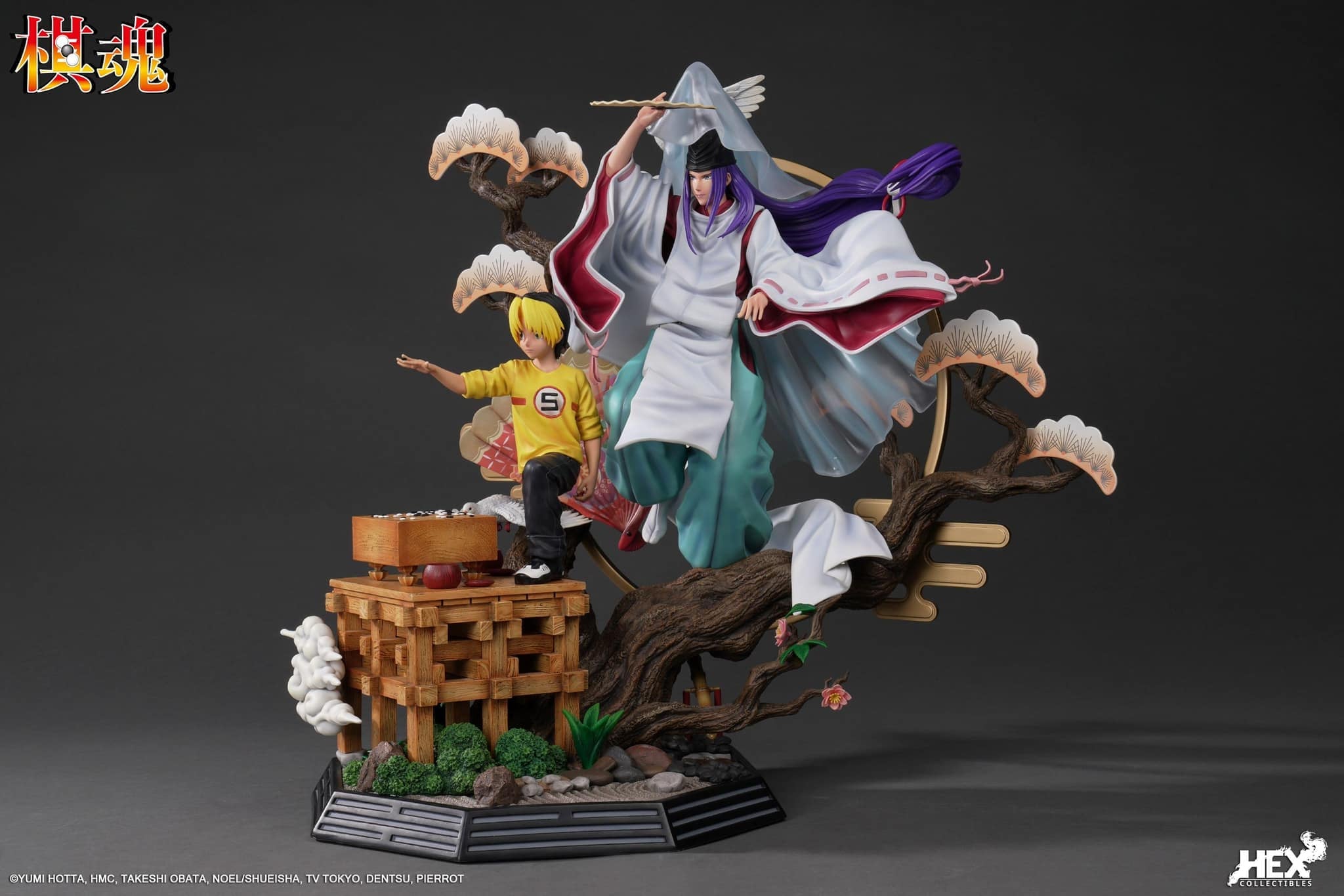 [สั่งจอง]HEX Collectibles 1/6 : Hikaru no Go-Shindou Hikaru & Fujiwara no Sai: The Divine Move