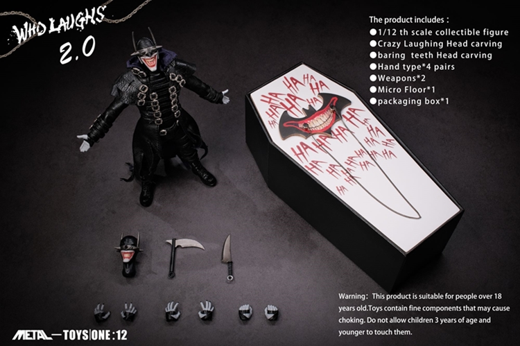 [พร้อมส่ง]METAL-TOYS 1/12 : WHO LAUGHS