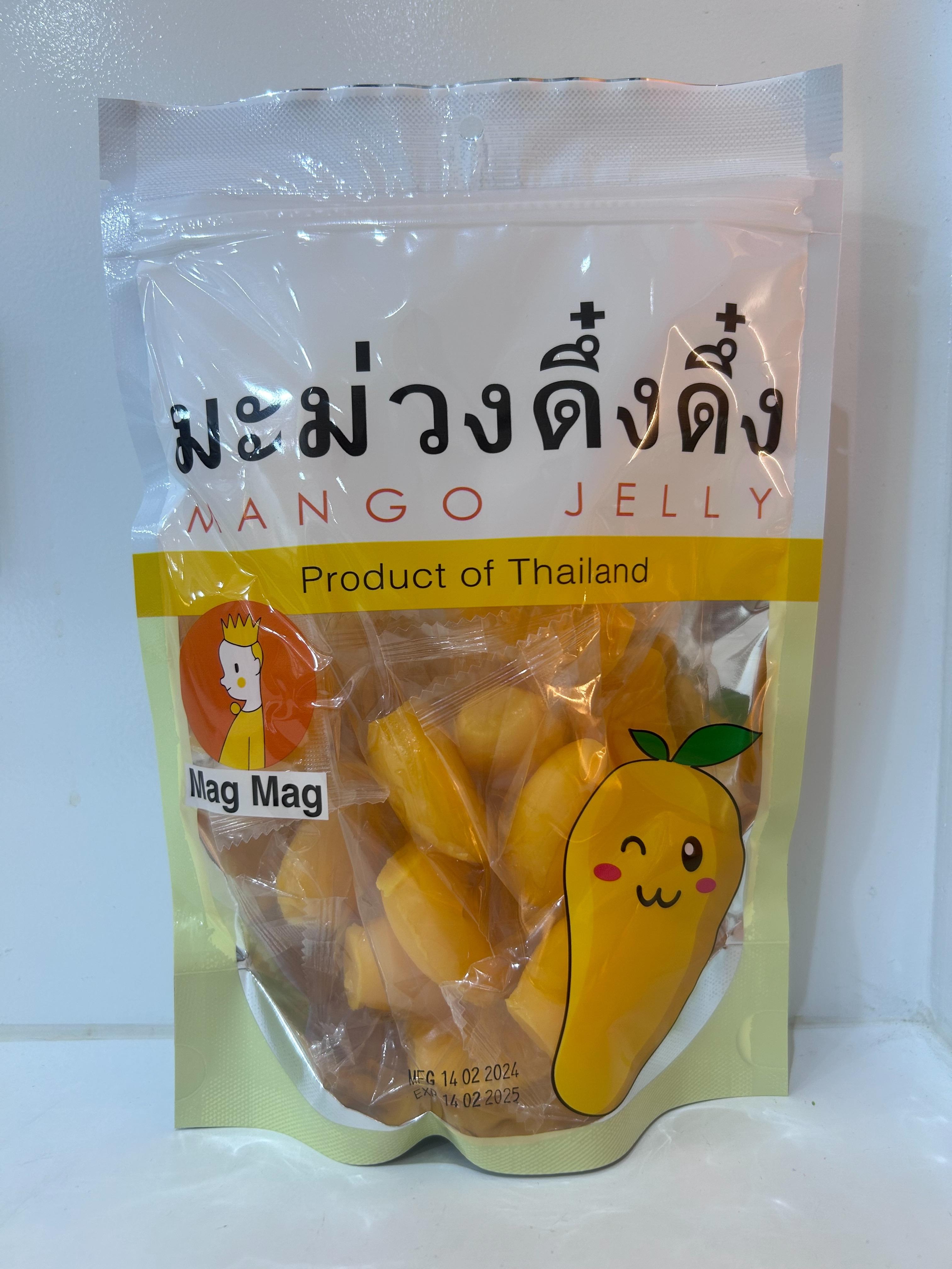 EXP 03/04/2026 MAG MAG มะม่วงดึ๋งดึ๋ง ขนาด 240 กรัม. (Mamuang Dueng Dueng 240g.)