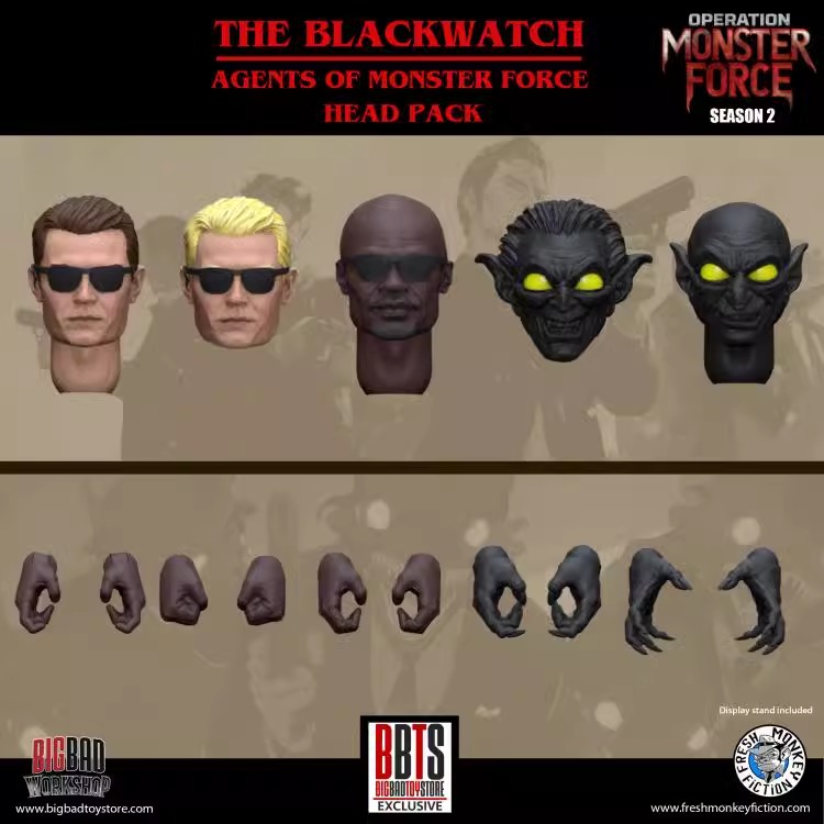 [สั่งจอง]FRESH MONKEY FICTION : OPERATION MONSTER FORCE 1/12