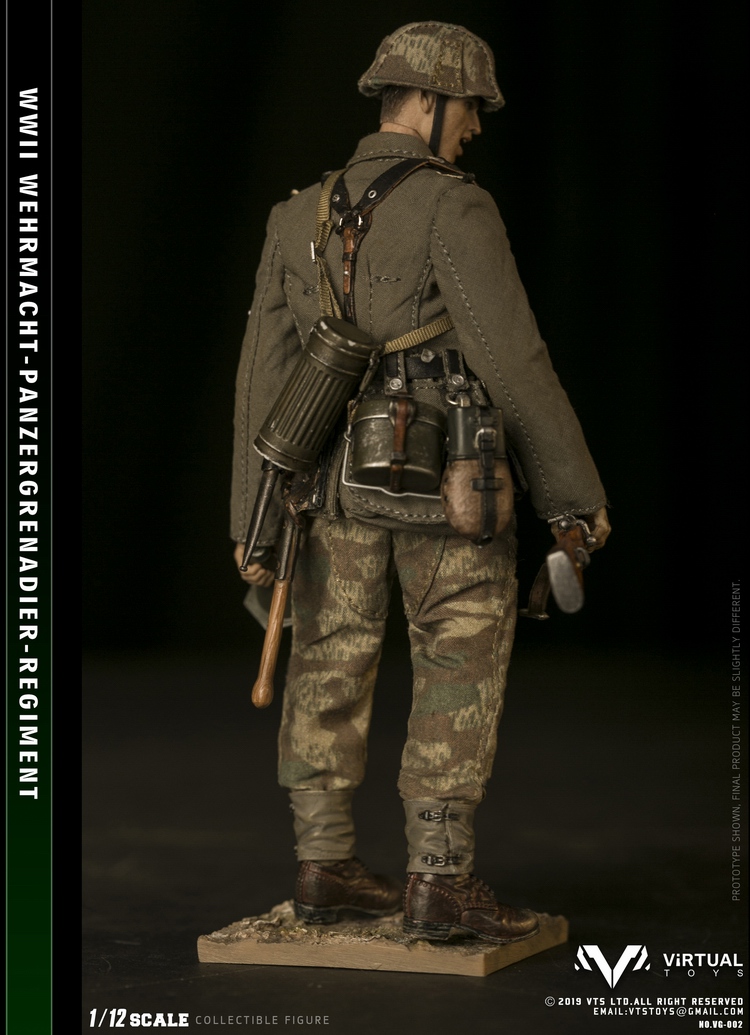 [สั่งจอง]VTS TOYS VG001 1/12 POCKET ELITE SERIES WWII German Army - Panzergrgrenadier