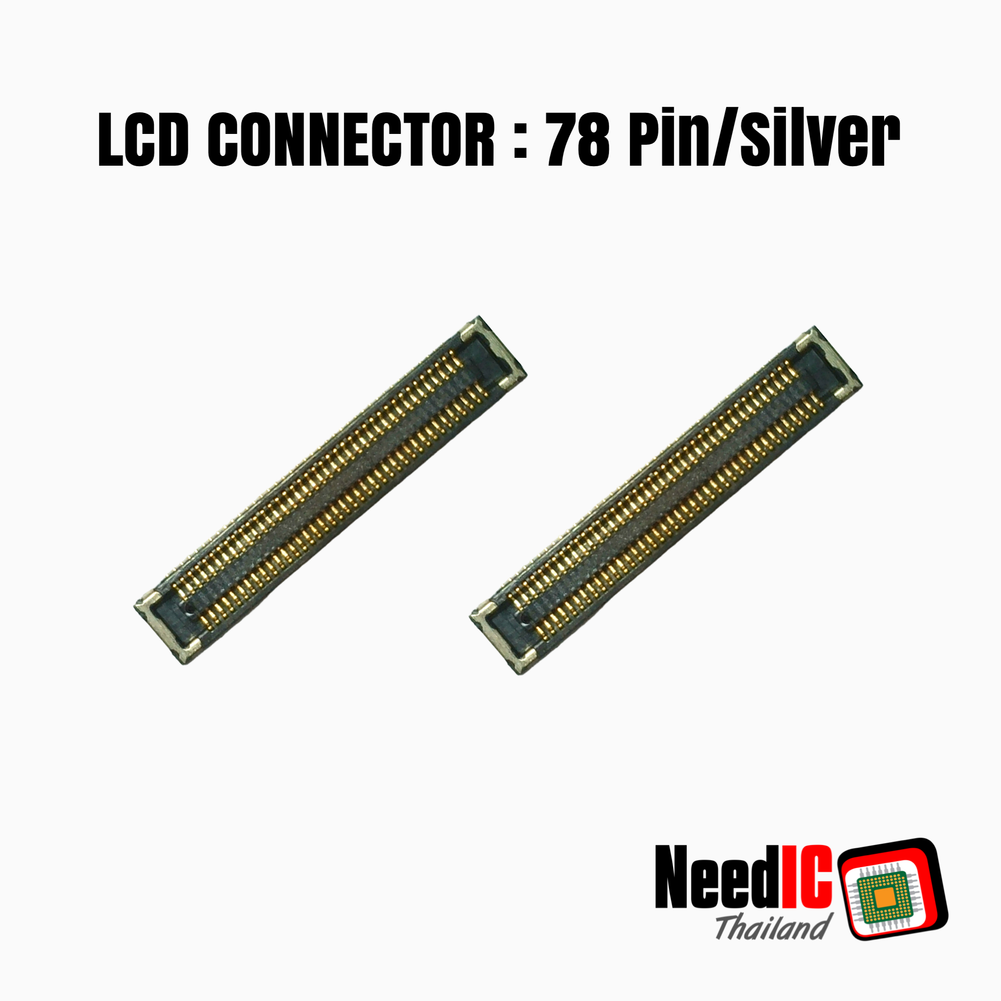 LCD Connector : 78 Pin/สีเงิน สำหรับ Samsung A71