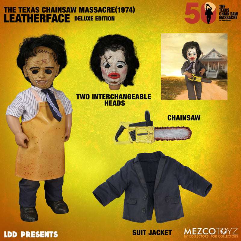 [สั่งจอง]Mezco toyz 10.5" : Leatherface 1974 Deluxe Edition