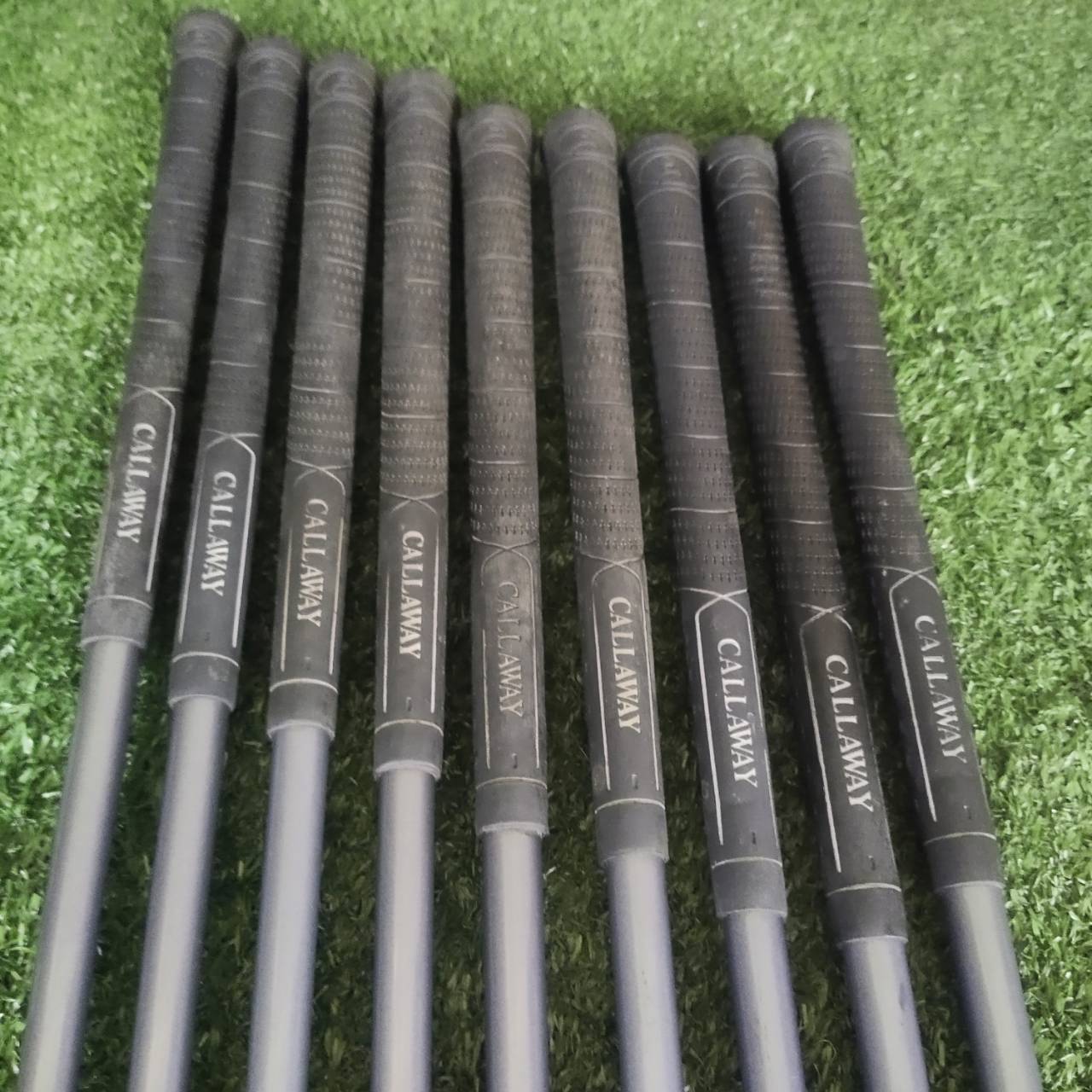 ชุดเหล็ก Callaway HAWK EYE TITANIUM IRONS โครงสร้าง Titanium + Tungsten Weighting ตีไฟแล่บ