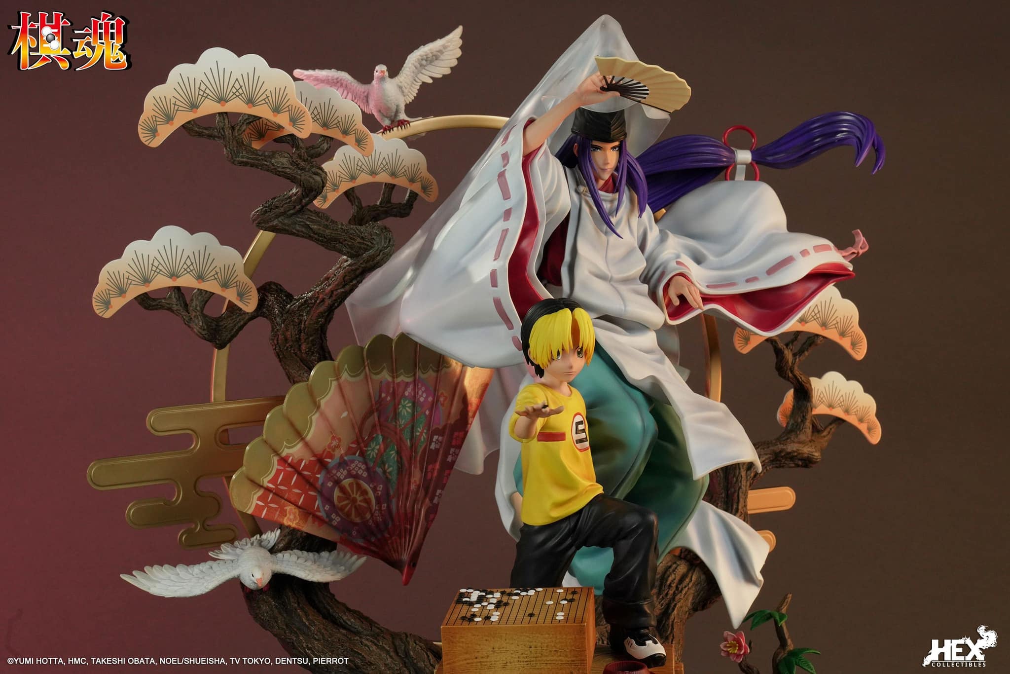 [สั่งจอง]HEX Collectibles 1/6 : Hikaru no Go-Shindou Hikaru & Fujiwara no Sai: The Divine Move