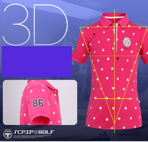 เสื้อกอล์ฟแฟชั่น สำหรับเด็ก YF077