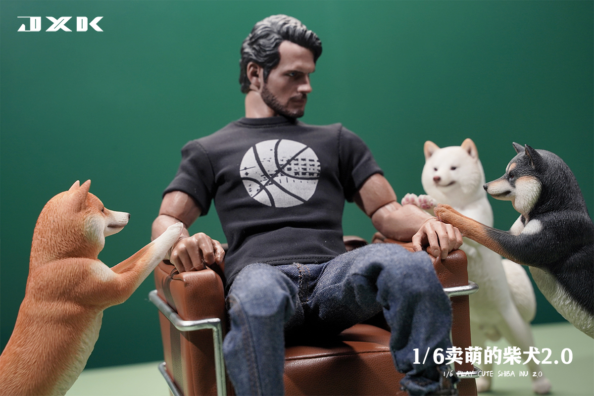 [สั่งจอง] JXK JXK157 1/6 : Play Cute Shiba Inu 2.0