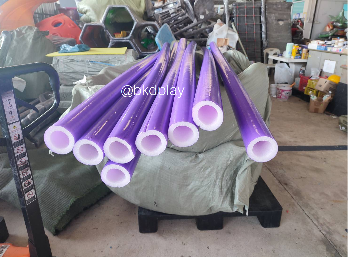 อะไหล่บ้านบอล โฟมหุ้มเสาบ้านบอล สายรัดเคเบิ้ลไทส์ ตาข่ายบ้านบอล พร้อมส่ง