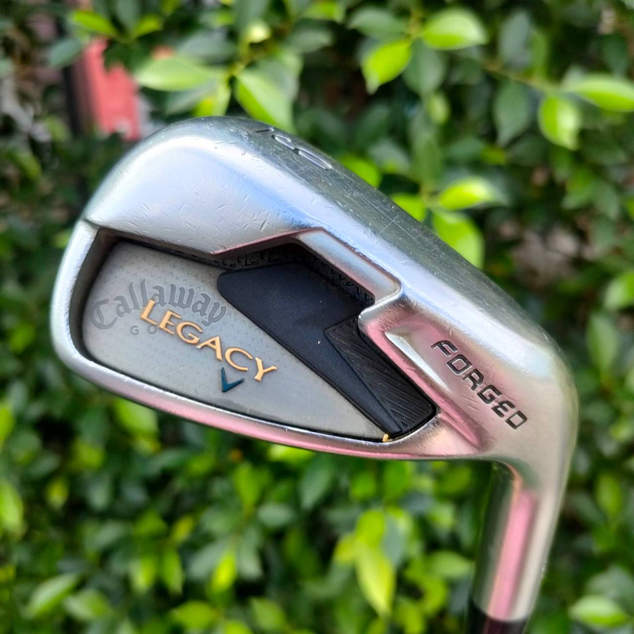 เหล็ก 9 CALLAWAY LEGACY FORGED ก้าน CALLAWAY LEGACY FLEX SR เหล็ก FORGED สุดพรีเมี่ยม เน้นขายที่ญี่ปุ่น มี CAVITY ตีง่ายมากๆ นุ่มสุดๆ สปินจัดๆ