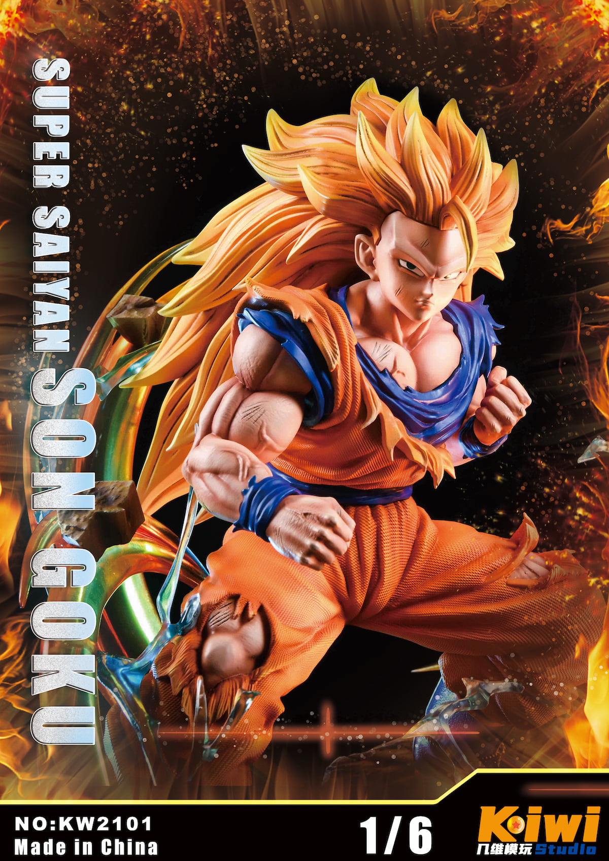 [สั่งจอง]KIWI STUDIO 1/6 : SON GOKU & VEGETA Statue
