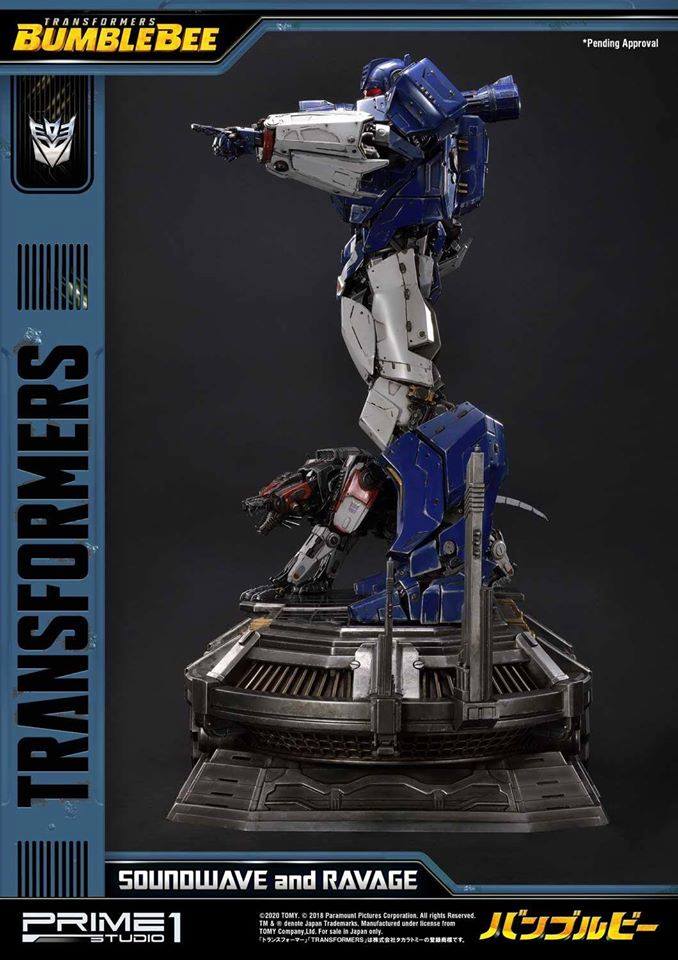 [สั่งจอง] Prime 1 Studio MMTFM-27 : Soundwave & Ravage