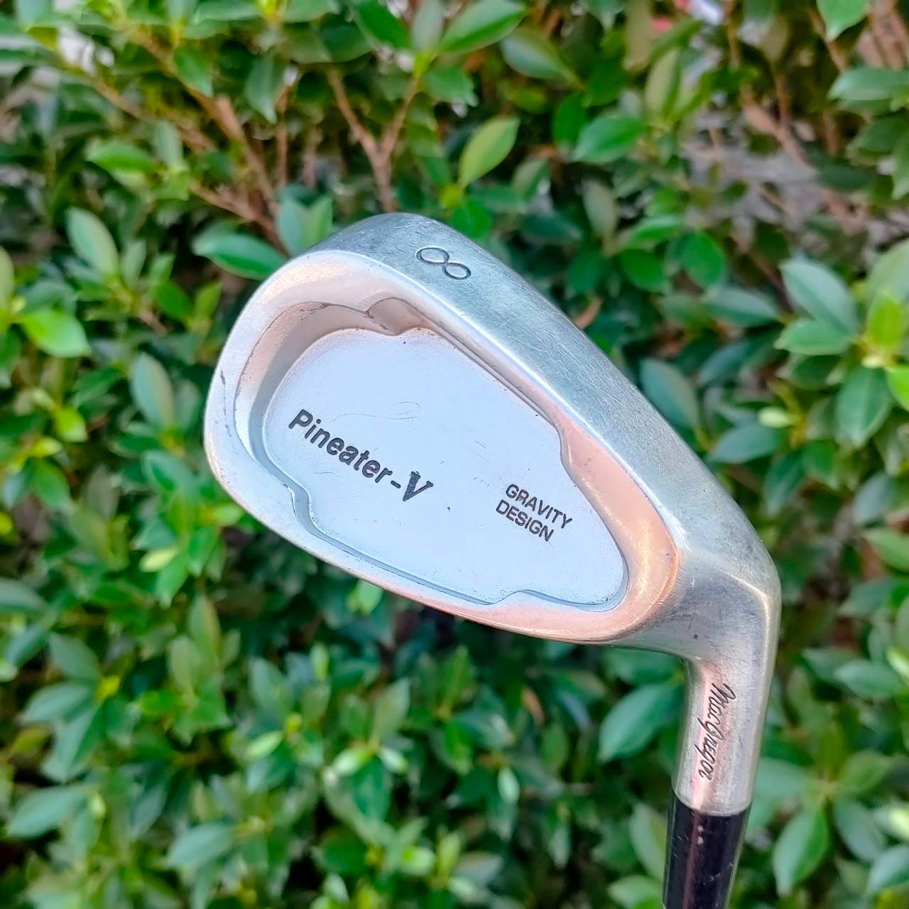 ชุดเหล็ก MACGRAGOR PINEATER-V ใบ CAVITY ตีง่าย ตีไกล ก้านกริพเดิม สวยหมดครับผม มีเหล็ก 5-9 PW SW ก้าน PINEATER-V FLEX R